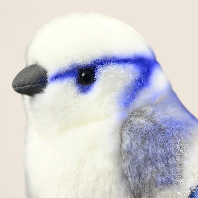 Azure Tit Bird Soft Stuffed Plush Toy