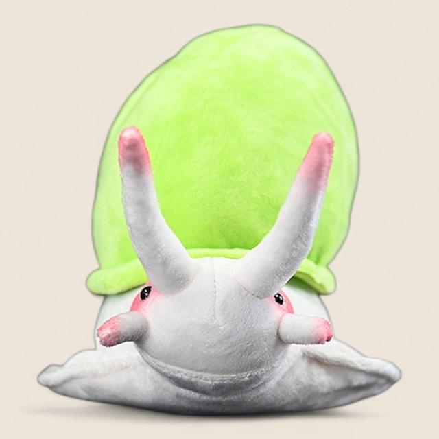 Green Mountain Snail Soft Stuffed Plush Toy