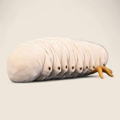 White Grub Soft Stuffed Plush Toy
