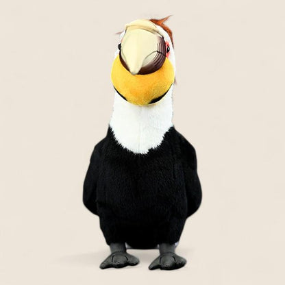 Wreathed Hornbill Bird Soft Stuffed Plush Toy