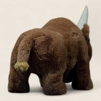 Elasmotherium Prehistoric Rhinoceros Soft Stuffed Plush Toy