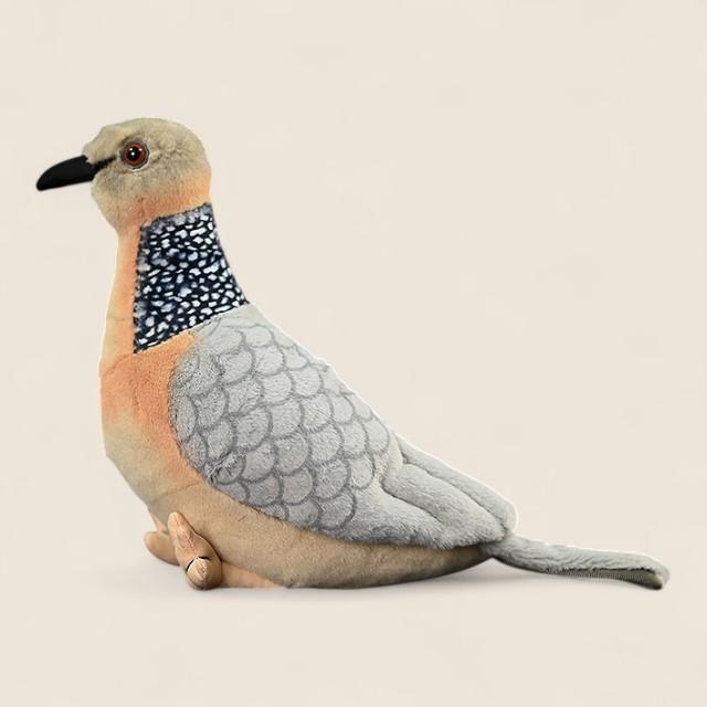 Spotted Dove Bird Soft Stuffed Plush Toy