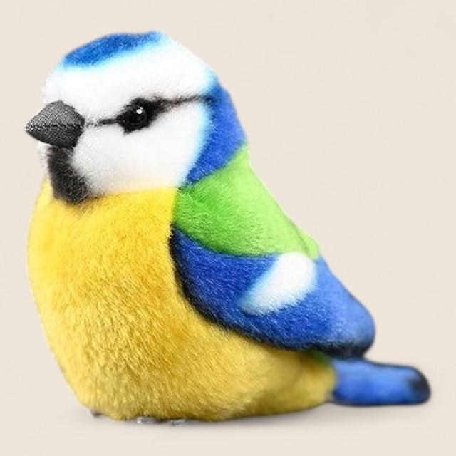 Eurasian Blue Tit Bird Stuffed Plush Toy