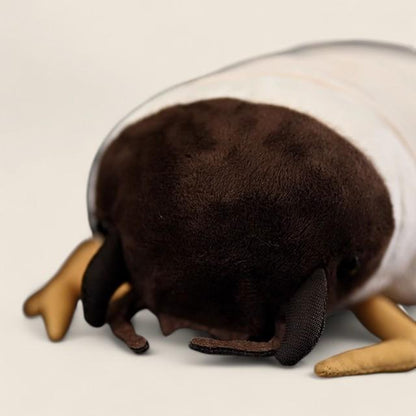 White Grub Soft Stuffed Plush Toy