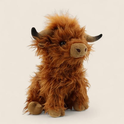 Scottish Highland Cow Soft Stuffed Plush Toy