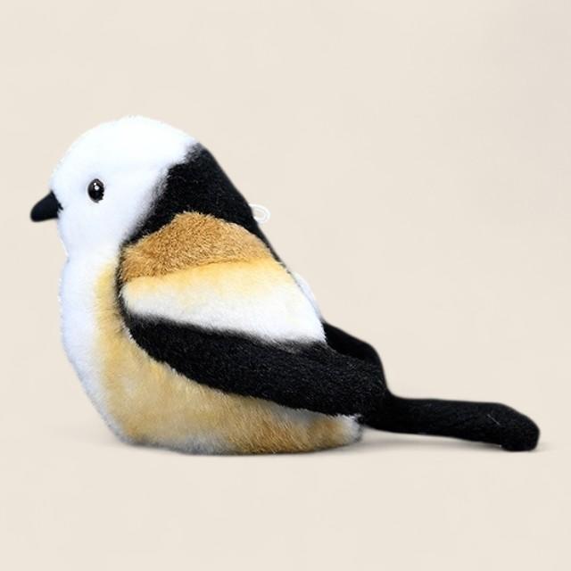Long-Tailed Bushtit Bird Soft Stuffed Plush Toy