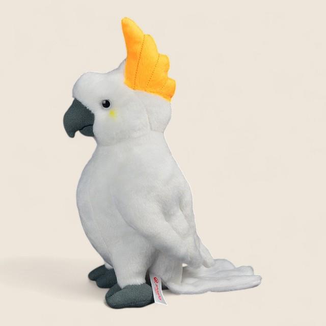 White Cockatoo Bird Soft Stuffed Plush Toy
