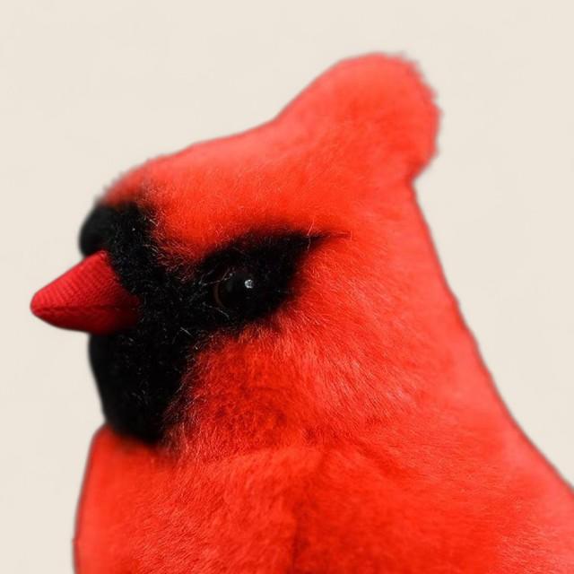 Northern Cardinal Bird Soft Stuffed Plush Toy