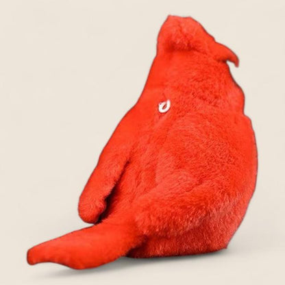 Northern Cardinal Bird Soft Stuffed Plush Toy