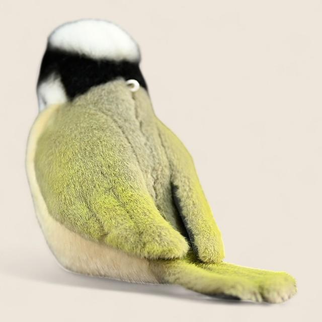Light-Vented Bulbul Bird Soft Stuffed Plush Toy