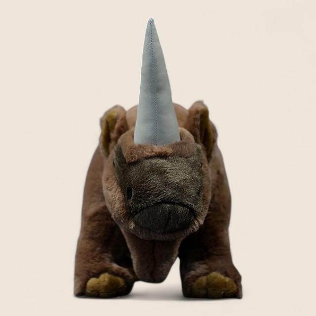 Elasmotherium Prehistoric Rhinoceros Soft Stuffed Plush Toy