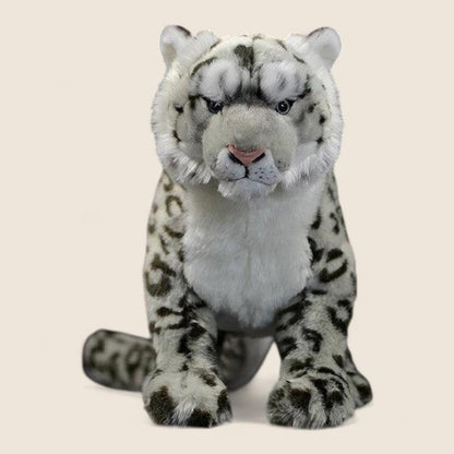 Snow Leopard Cat Soft Stuffed Plush Toy