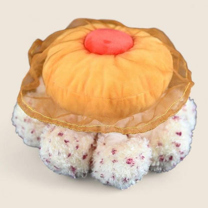 Fried Egg Jellyfish Soft Stuffed Plush Toy