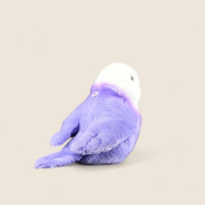 Purple Lovebird Soft Stuffed Plush Toy