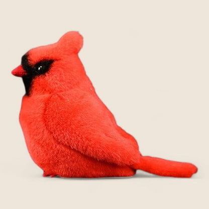 Northern Cardinal Bird Soft Stuffed Plush Toy