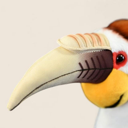 Wreathed Hornbill Bird Soft Stuffed Plush Toy