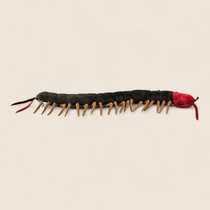 Chinese Red-Headed Centipede Stuffed Plush Toy