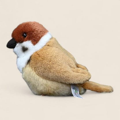 Tree Sparrow Bird Soft Stuffed Plush Toy