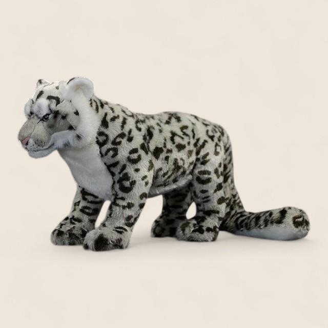 Snow Leopard Cat Soft Stuffed Plush Toy