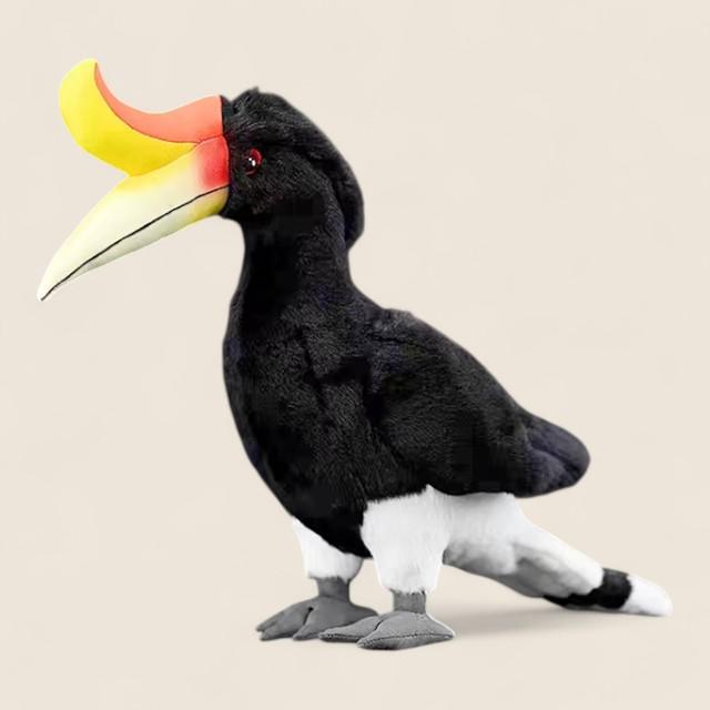 Rhinoceros Hornbill Bird Soft Stuffed Plush Toy