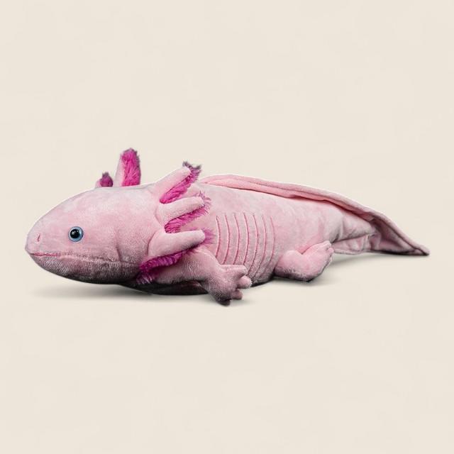 Pink Axolotl Soft Stuffed Plush Toy – Lindiwe-plushies