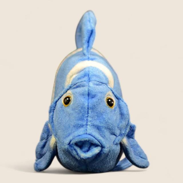 Atlantic Blue Tang Fish Soft Stuffed Plush Toy