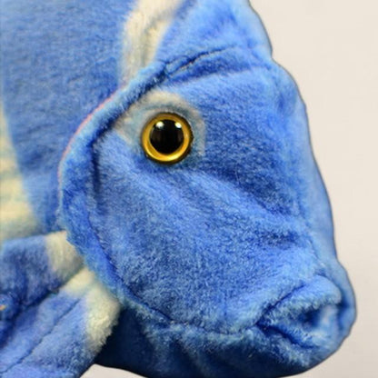 Atlantic Blue Tang Fish Soft Stuffed Plush Toy