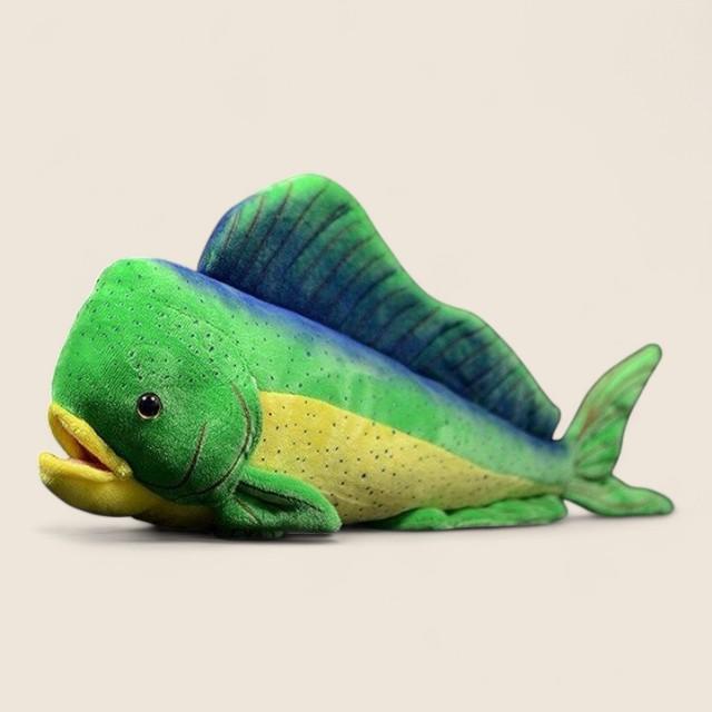 Mahi Mahi Dorado Dolphinfish Soft Stuffed Plush Toy