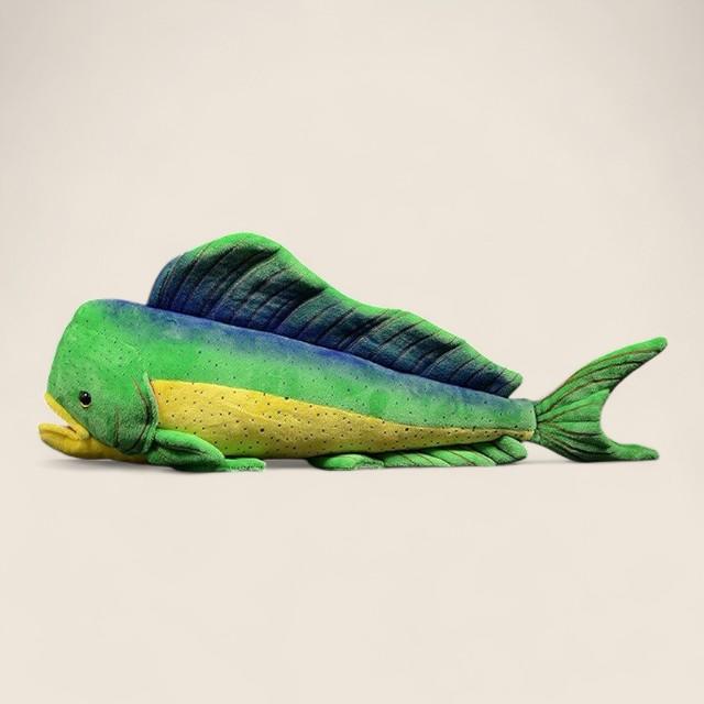 Mahi Mahi Dorado Dolphinfish Soft Stuffed Plush Toy