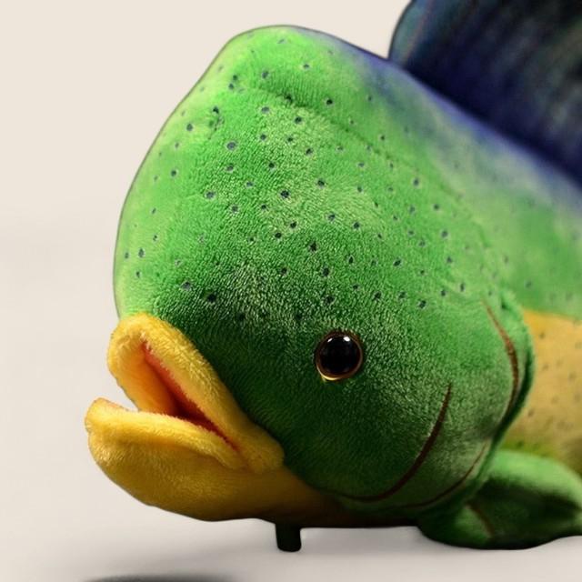 Mahi Mahi Dorado Dolphinfish Soft Stuffed Plush Toy