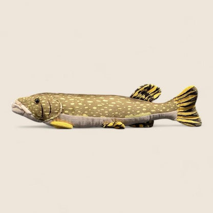Northern Pike Fish Soft Stuffed Plush Toy
