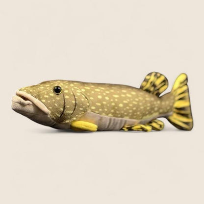 Northern Pike Fish Soft Stuffed Plush Toy