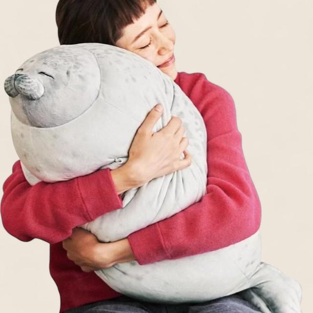 Seal Soft Stuffed Plush Throw Pillow Cushion Toy