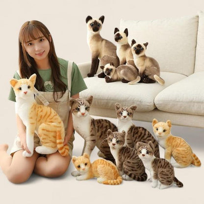 Cat Soft Stuffed Plush Decor Toy