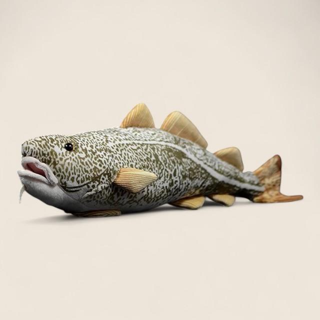 Atlantic Cod Soft Stuffed Plush Toy
