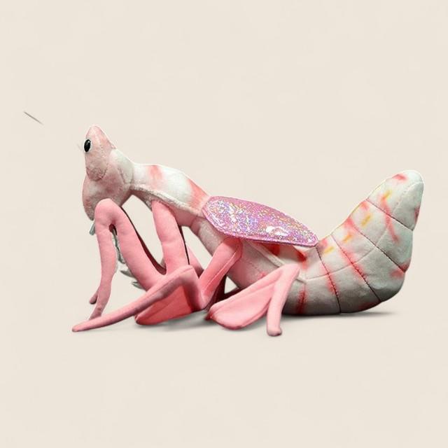 Pink Orchid Mantis Soft Stuffed Plush Toy