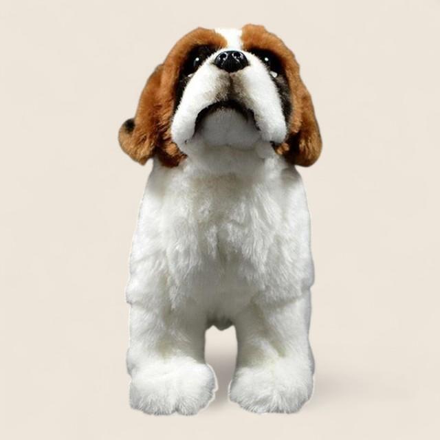 Saint Bernard Puppy Dog Soft Stuffed Plush Toy