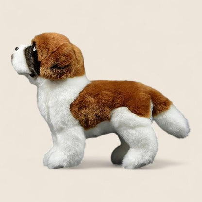 Saint Bernard Puppy Dog Soft Stuffed Plush Toy