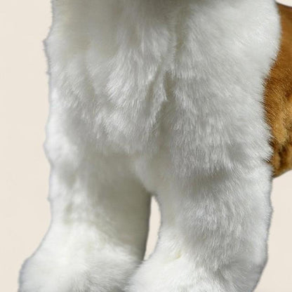 Saint Bernard Puppy Dog Soft Stuffed Plush Toy