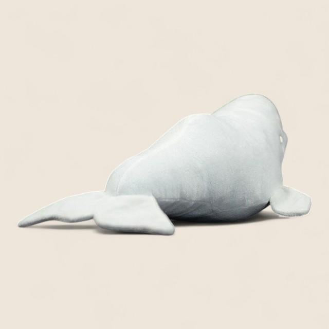 Beluga White Whale Soft Stuffed Plush Toy
