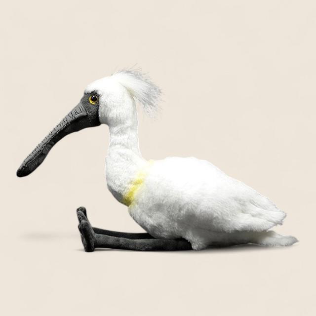 Black-faced Spoonbill Bird Soft Stuffed Plush Toy