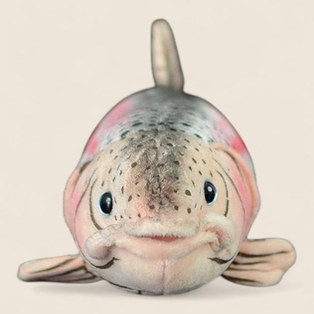 Rainbow Trout Fish Soft Stuffed Plush Toy