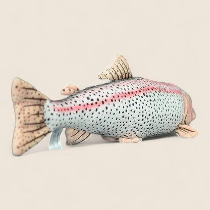 Rainbow Trout Fish Soft Stuffed Plush Toy