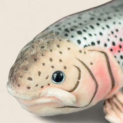 Rainbow Trout Fish Soft Stuffed Plush Toy