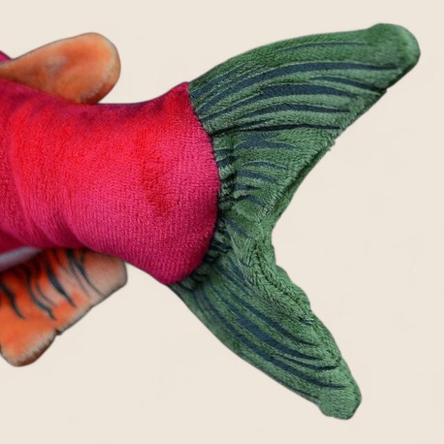 Sockeye Salmon Fish Soft Stuffed Plush Toy